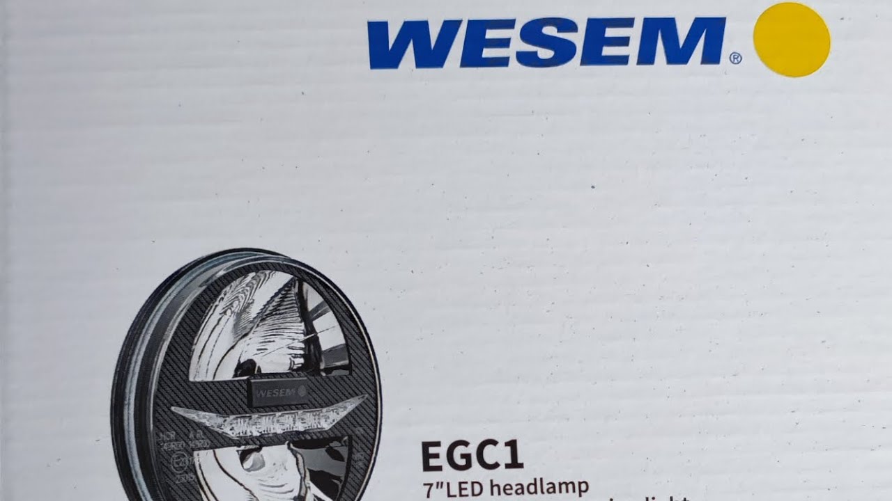 Konwersja H4 na WESEM LED EGC1 Jeep Wrangler TJ