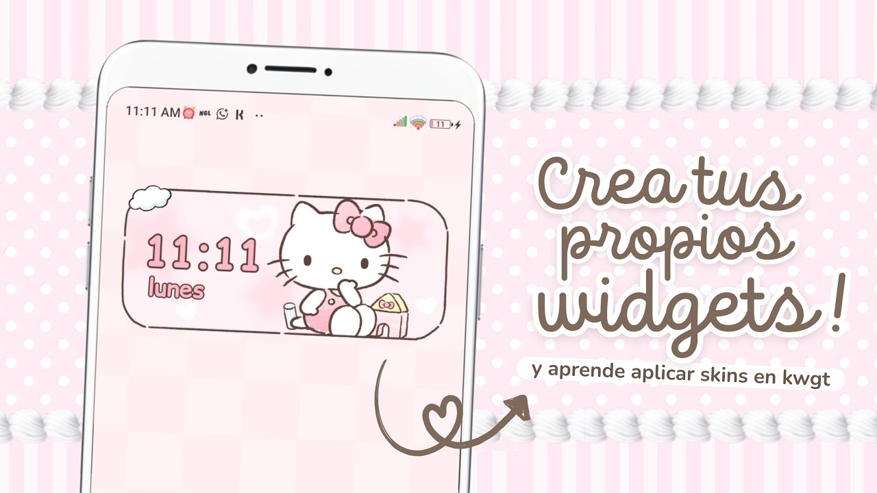 ¡Ten Widgets Lindos! y Aprende a Crearlos con KWGT ⊹˚. ♡ | @kcandytutos