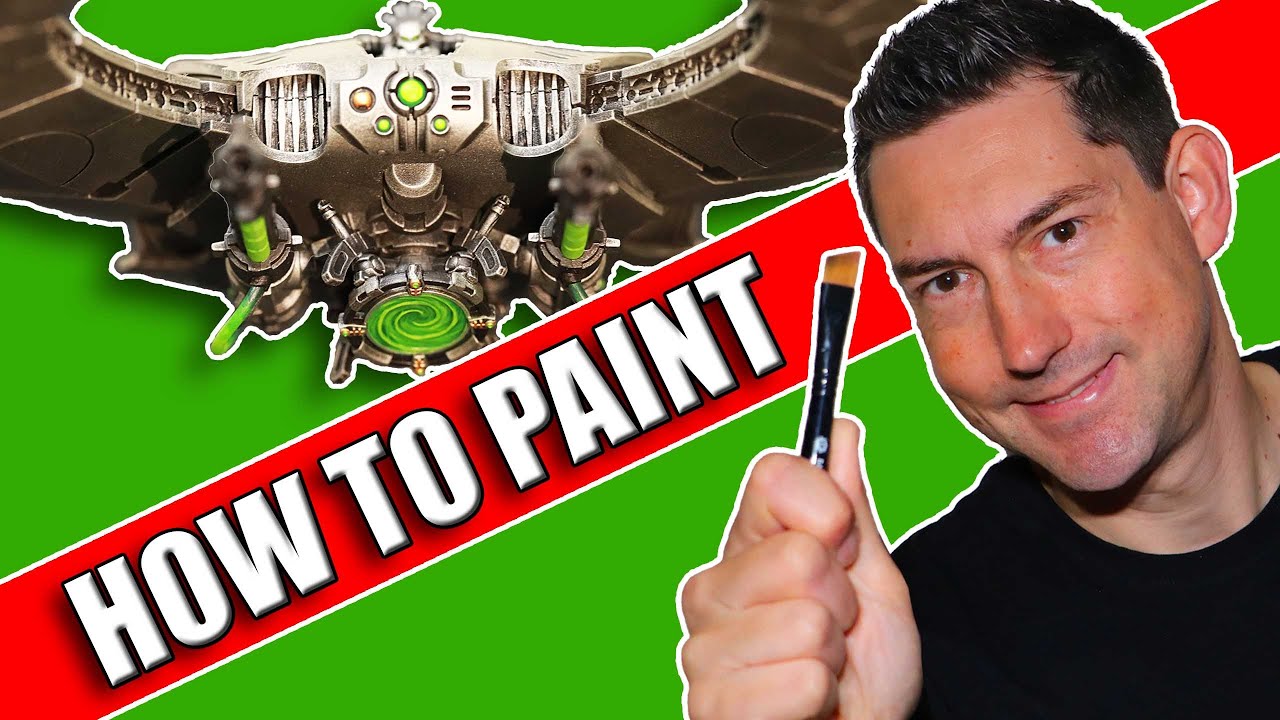 How To Paint Necron Vehicles - Made Easy