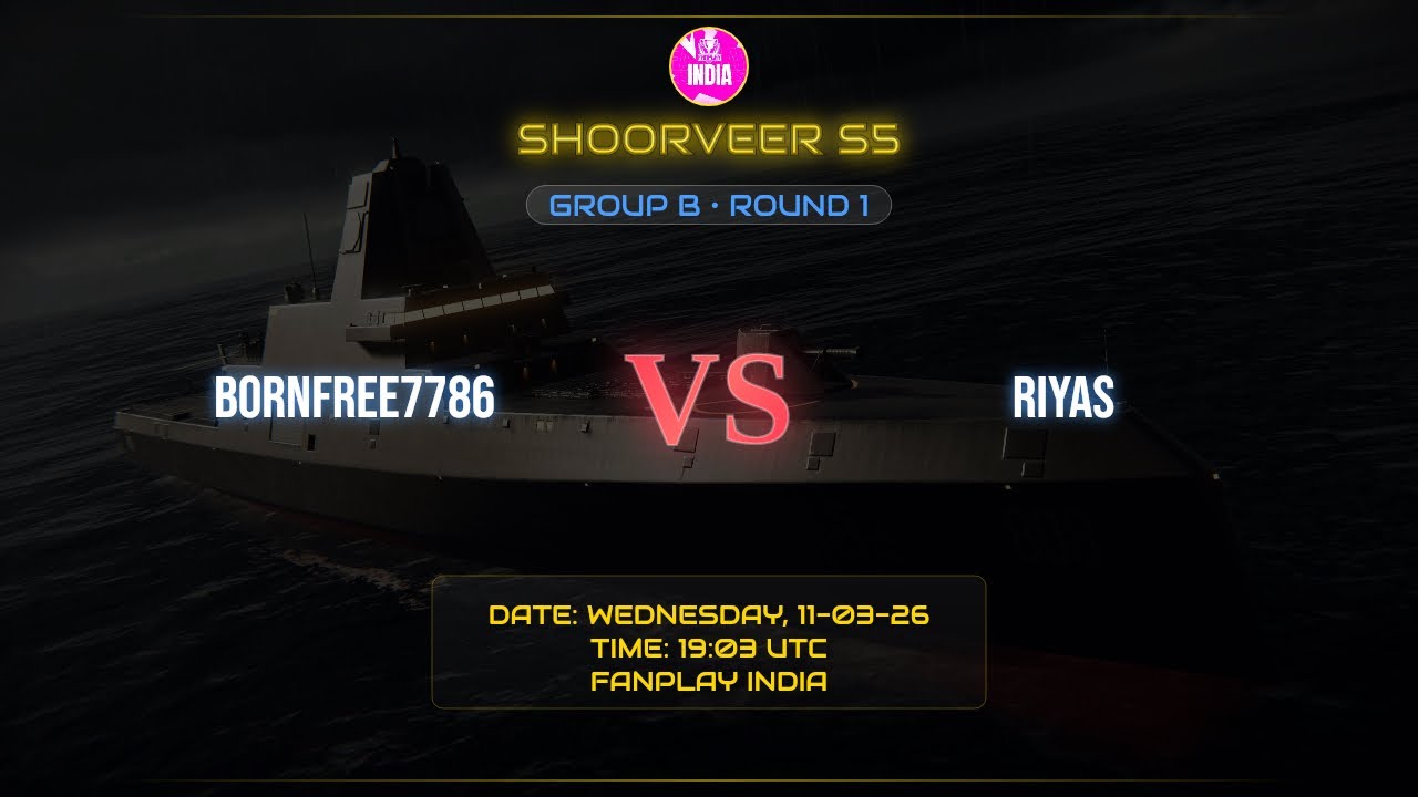 Bornfree7786 vs Riyas