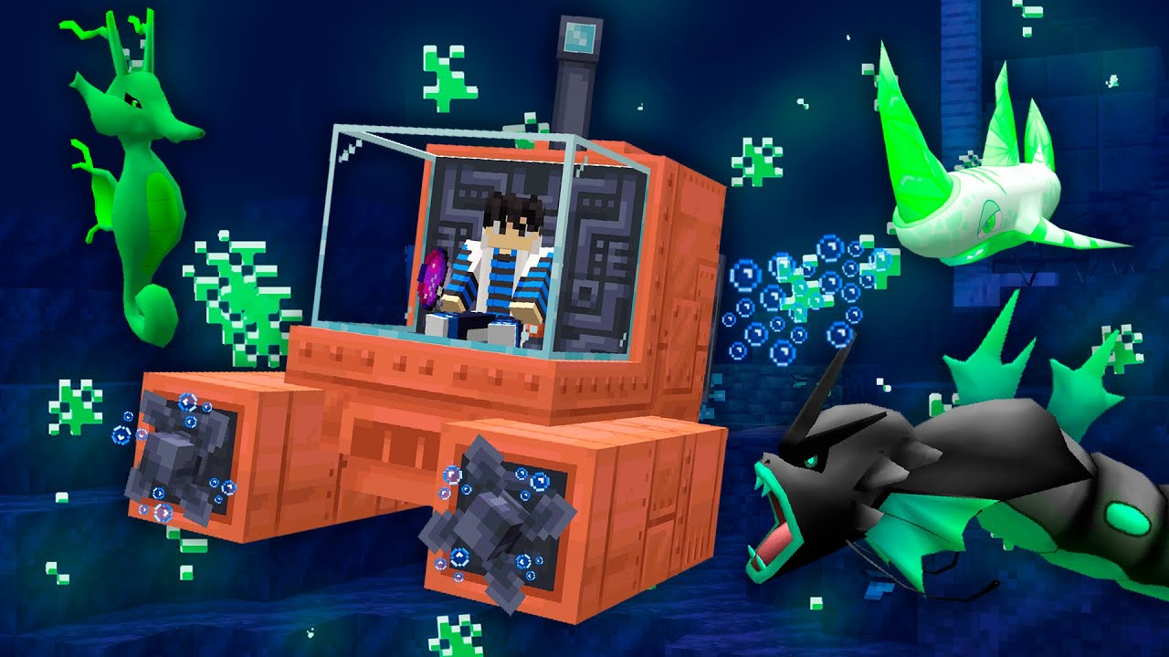 As Profundezas Pokémon no Minecraft Pixelmon!
