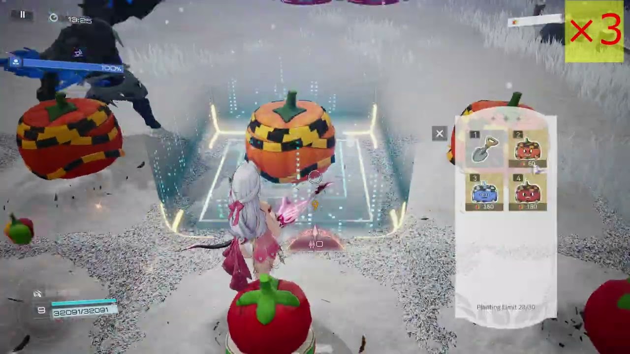 日記 20260116 ナス3枚がけする スノウブレイク ガーデン&ガード ガーデン15