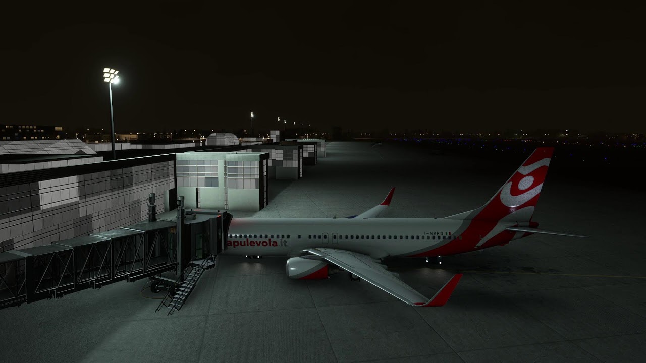 MSFS2020 - Vatsim Flight - LIRN Naples LIME Bergamo - Napuevola.it - PMDG738