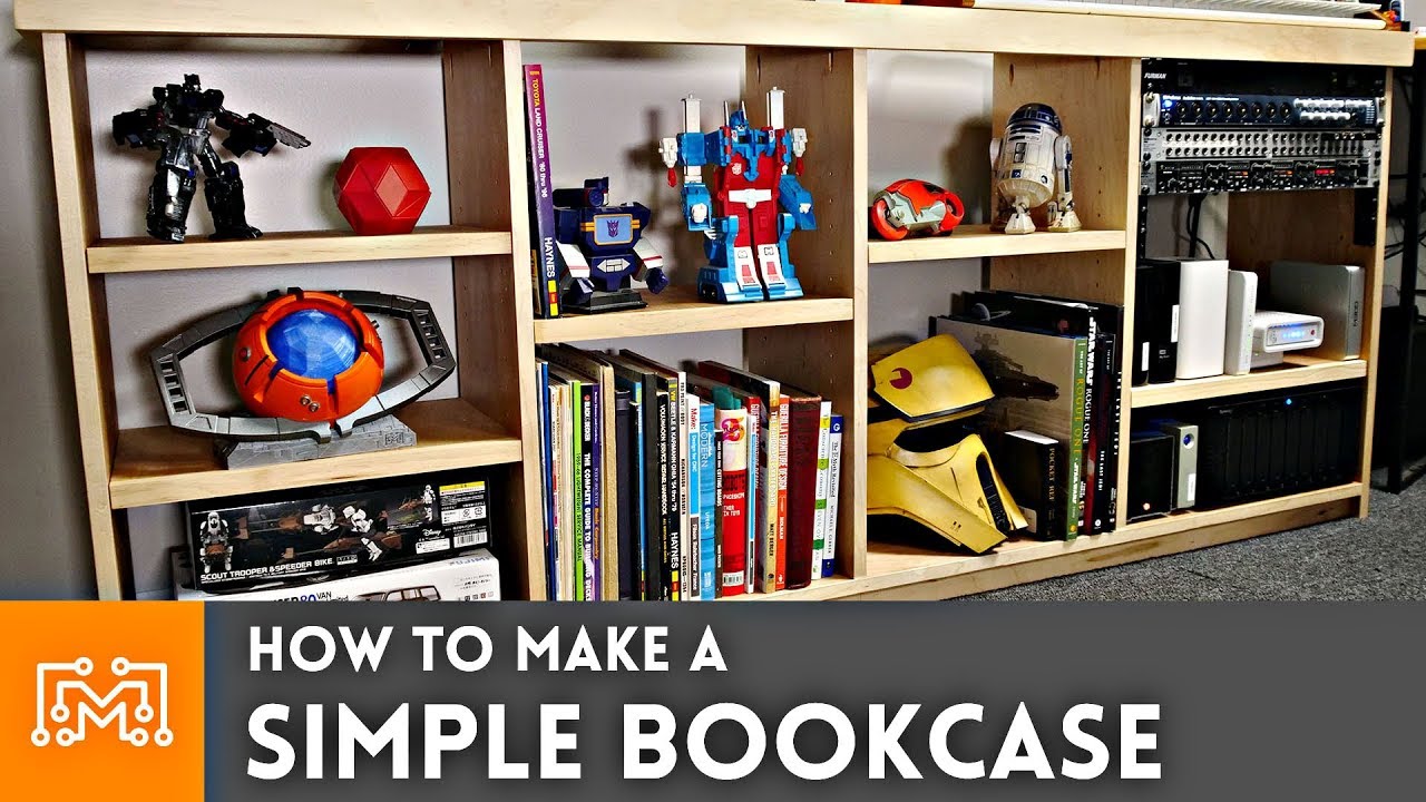 How to Make a Simple Bookcase | I Like To Make Stuff