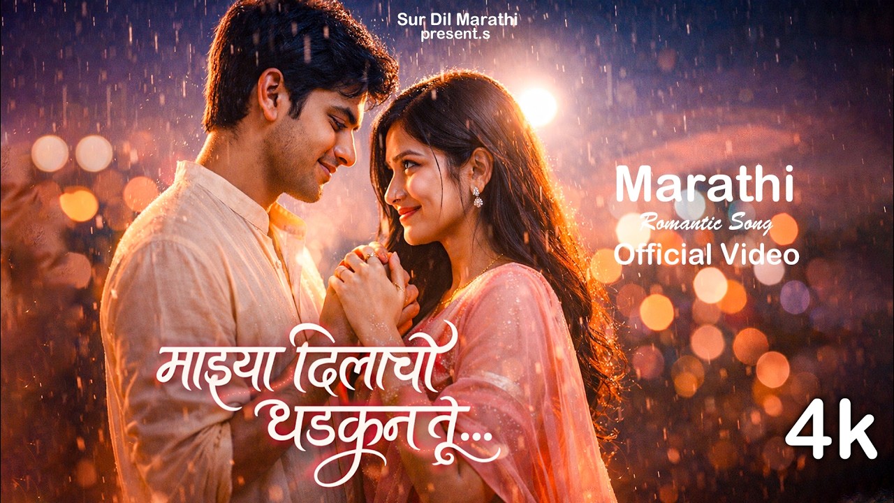 माझ्या दिलाची धडकन तू 💖| Romantic Marathi Love Song 2026 | Soft Piano Arpeggios| Pure Love Song 2026