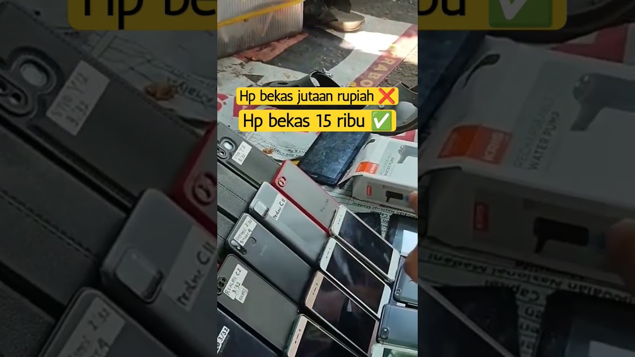 Lapak Hp termurah dipasar loak jembatan item Jatinegara #shortvideo #hpbekas #hpmurah