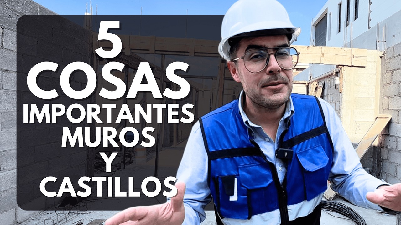 Como revisar MUROS Y CASTILLOS de tu obra
