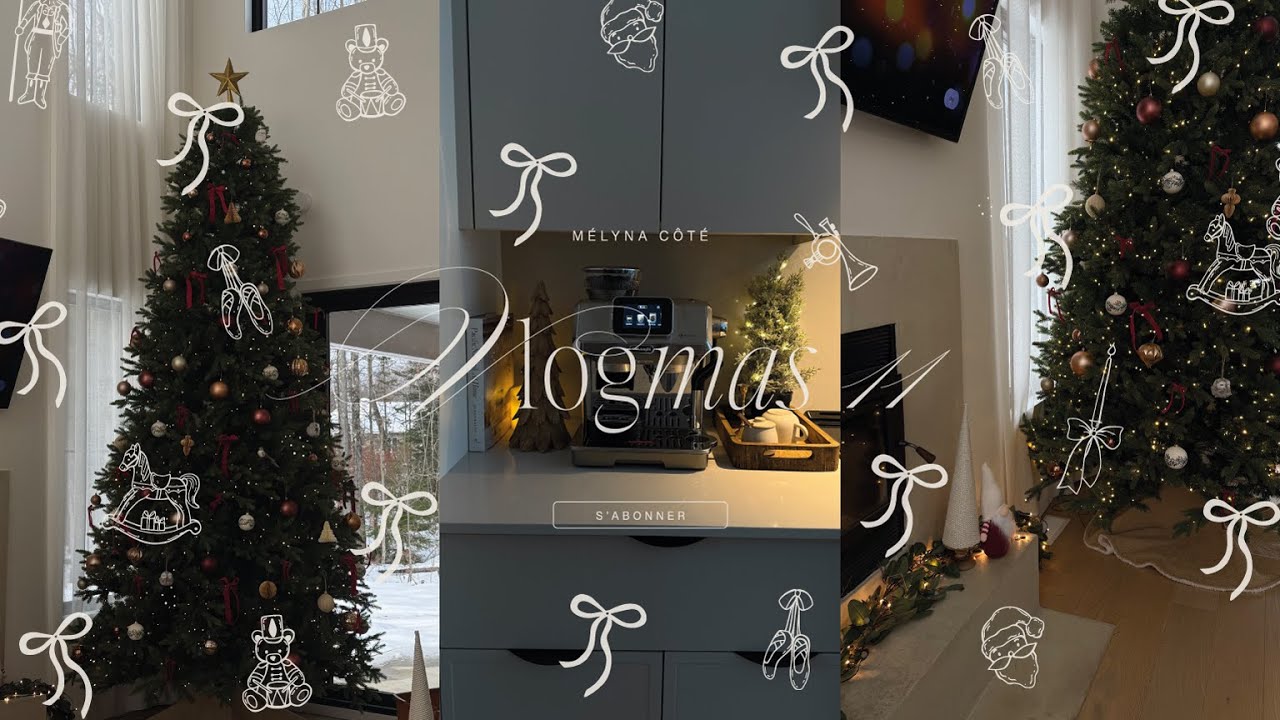VLOGMAS 11 | Décoration du sapin, l'étoile nous fait peur & la magie des lutins est-elle disparue ?!