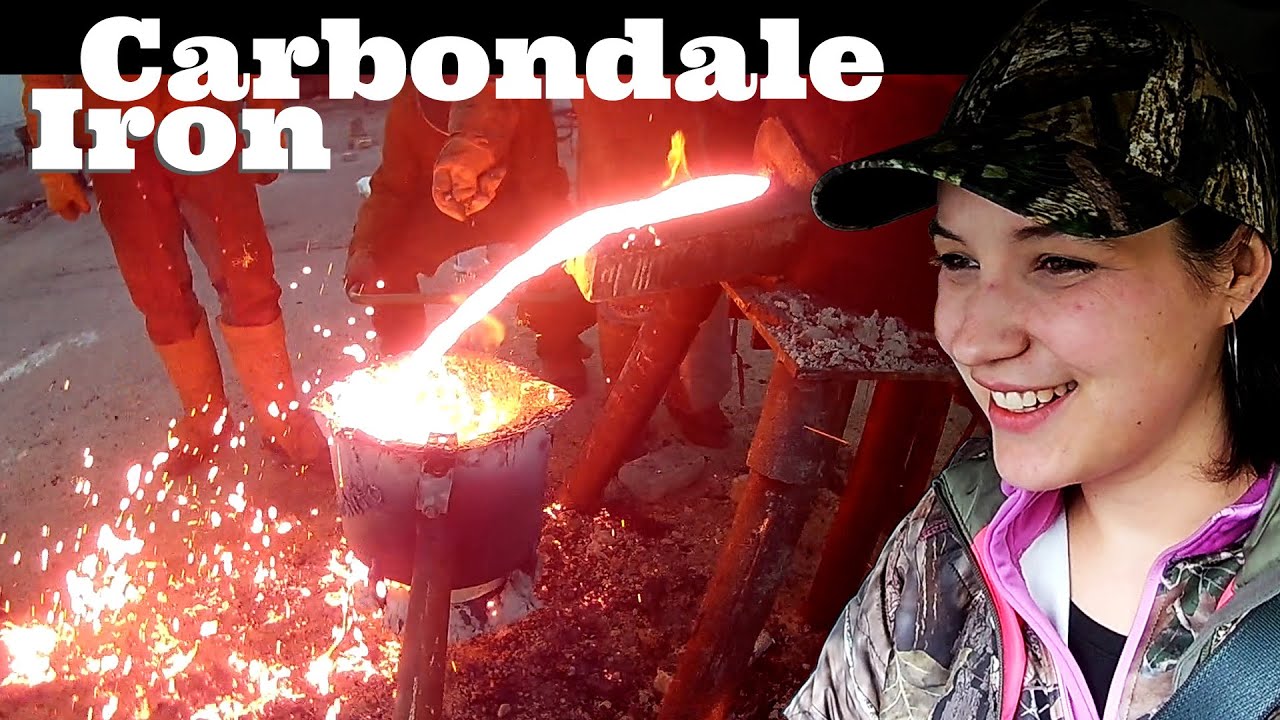 Iron Pour at SIU Carbondale | SIMS Blacksmith Event | On the Iron Trail with the Cast Iron Gypsy