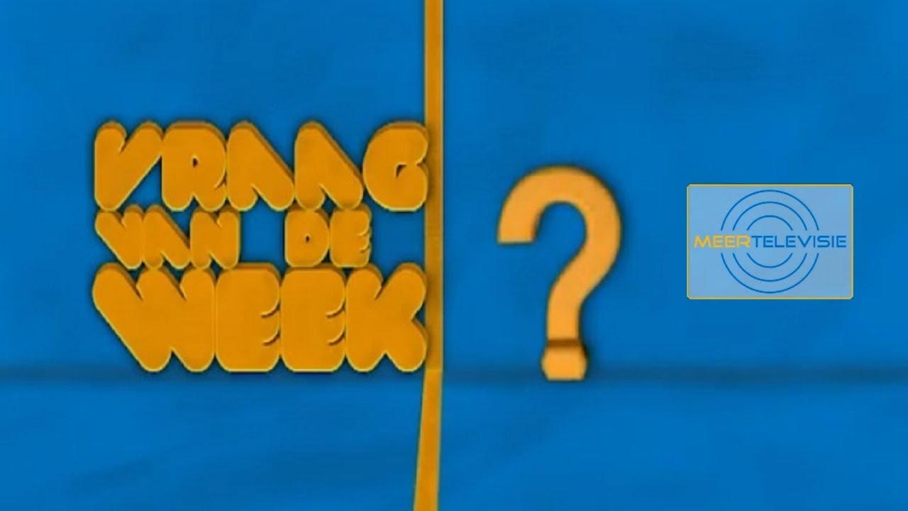 Vraag van de week : 