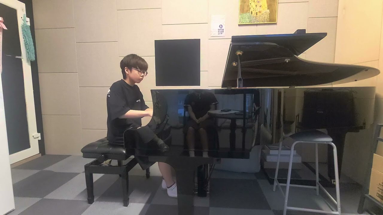 예원3학년1학기 실기1등의  F. Liszt La Campanella-실기시험 전날 연주