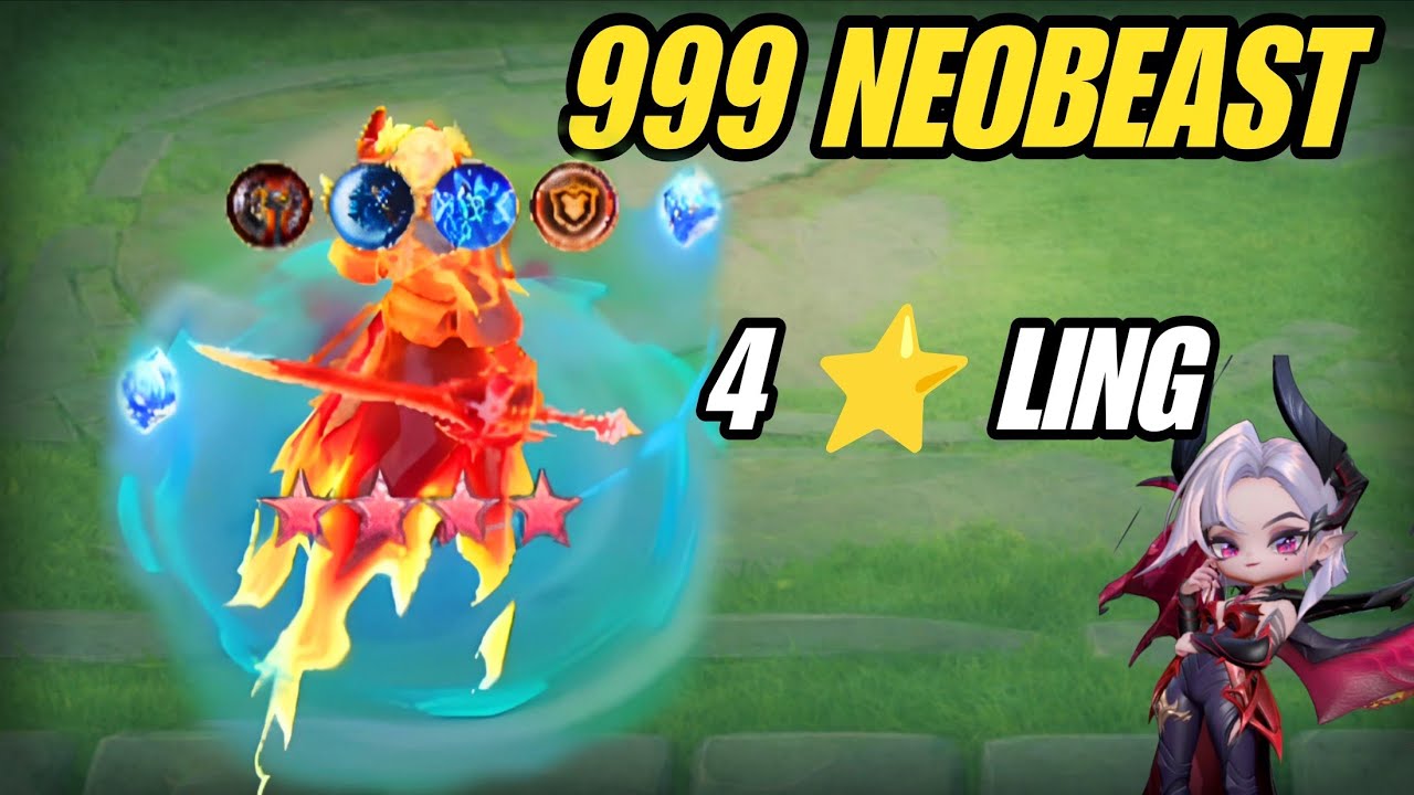 Alice 999 Neobeasts Strategy → 4⭐ Ling?! | Magic Chess Go Go S5 Meta