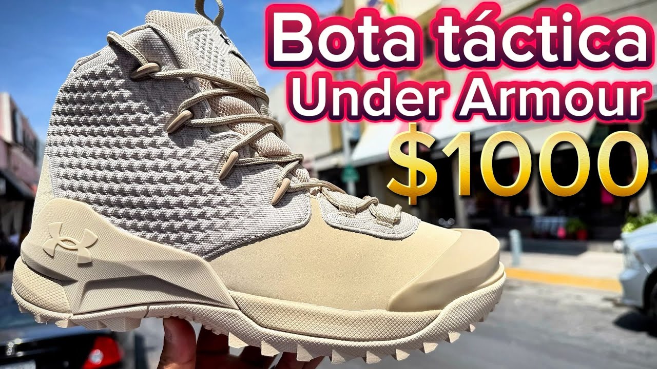 Botas Tácticas Under Armour promoción en tenis renys de León #g5 #Replica #espejo #boots #tactical