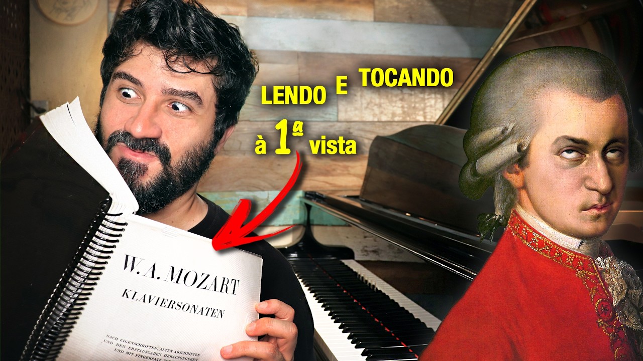 Lendo Sonatas de Mozart (até achar algo bom) - Franz Ventura