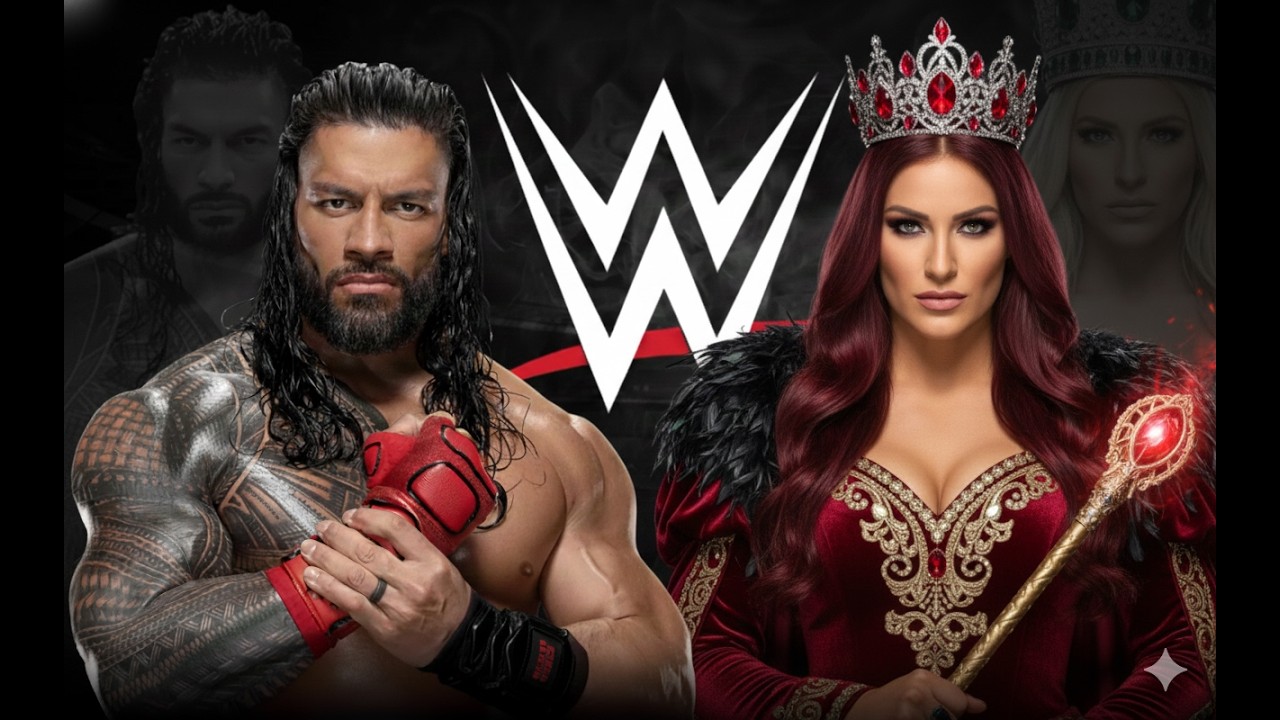 WWE 2K25 LIVE : ROMAN REIGNS VS BECKY RED RAW GAMEPLAY PART-11