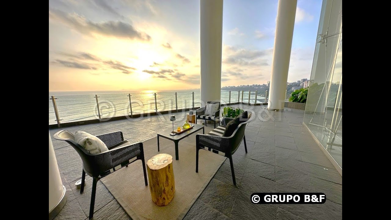 Depa PREMIUM en el ACANTILADO de BARRANCO! Una JOYA en LIMA! ©GRUPO B&F