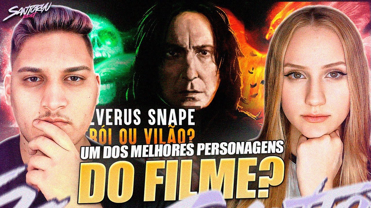 SEVERUS SNAPE: HERÓI OU VILÃO? - REACT EM CASAL