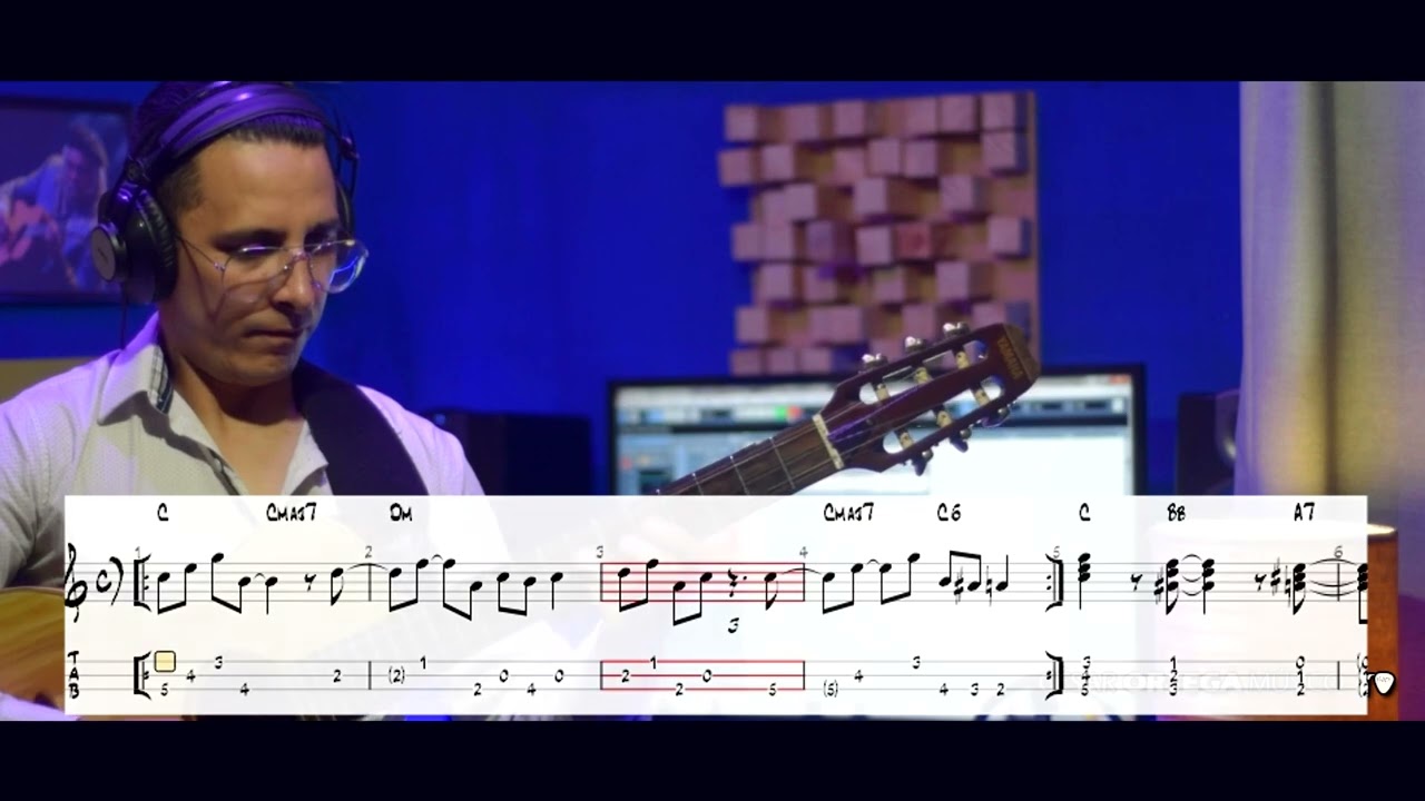 Buscando Guayaba /Tres cubano 🇨🇺 / Lección (PDF, Guitar Pro, MIDI , XML)