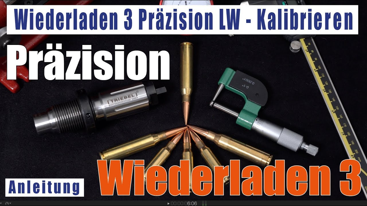 Wiederladen 03 Hülsen kalibrieren Präzision LW deutsch Long Range .308 .338