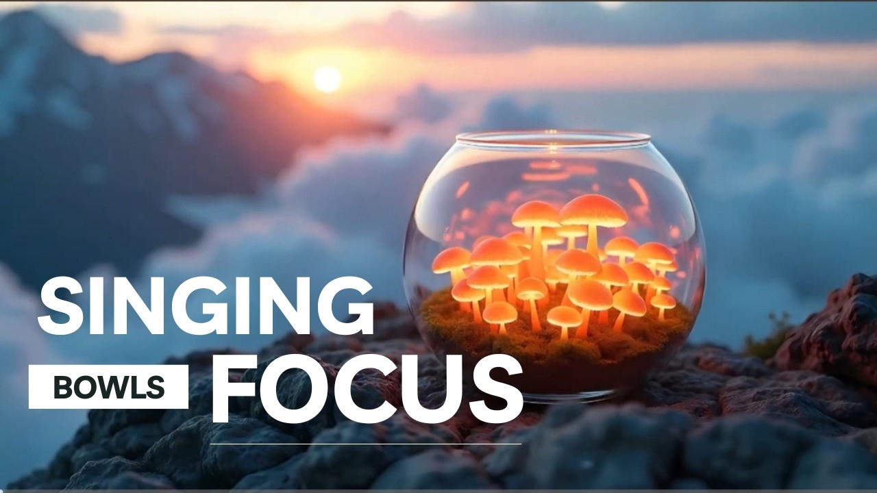 Singing Bowls Focus 🥣 | Deep Meditation & Calm Relaxation (Live)