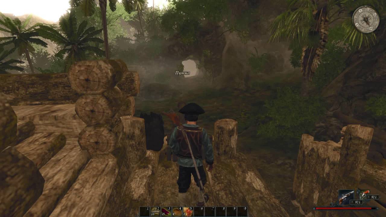 Risen 2 - | Секрет-1 | Как попасть в гробницу возле пиратского лагеря | Пасхалки, секреты risen 2