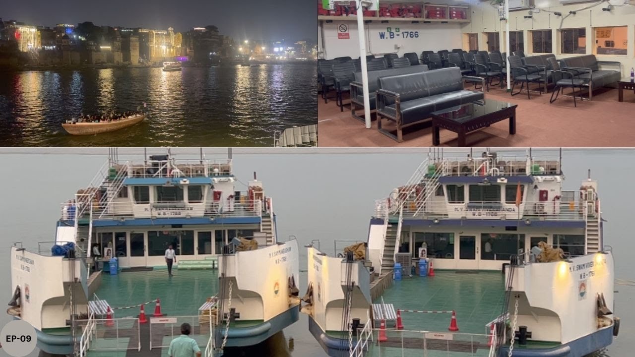 EP 09-Vivekananda Cruise Varanasi Vlog | 84 Ghat Tour | Varanasi  Cruise Ship Tour  PART-01