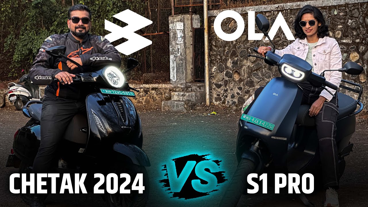 2024 Chetak VS Ola s1 Pro ⚡️ EV Battle! #bajajchetak #chetakpremium #chetakurbane #olas1pro #olas1