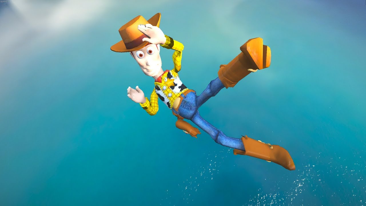 GTA 5 Water Ragdolls WOODY | Jumper/Falls vol.12 (Euphoria physics Funny Moments)