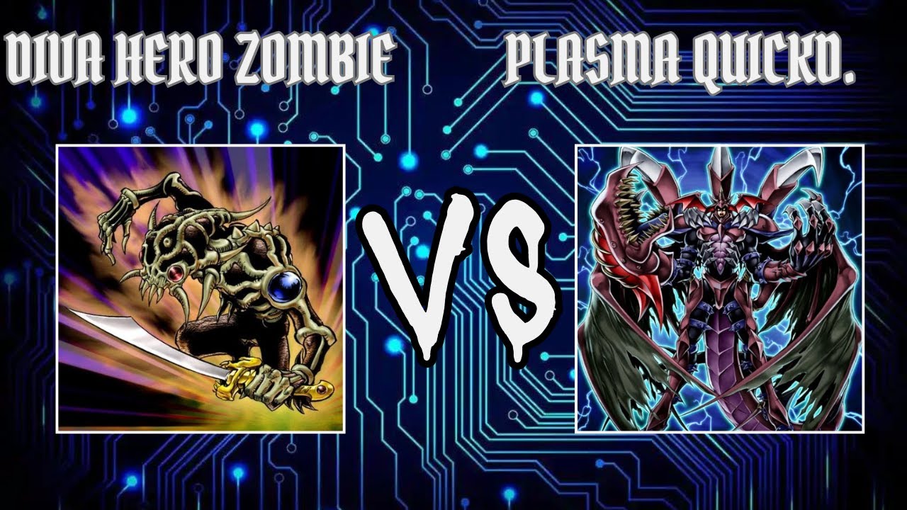 SirCharlyGames(Diva H Zombie) vs Neapolitan(Plasma Quickdraw) | Yugioh Edison Format | Dueling Book