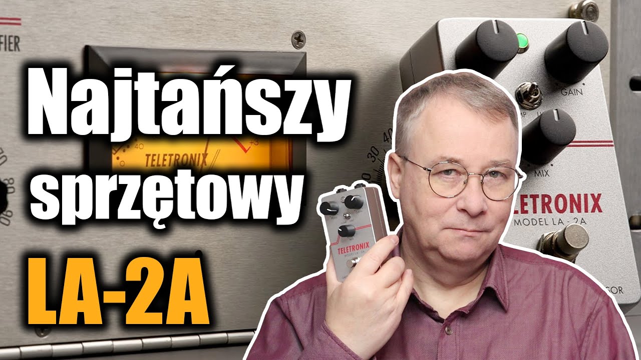 Teletronix LA-2A jako gitarowa kostka