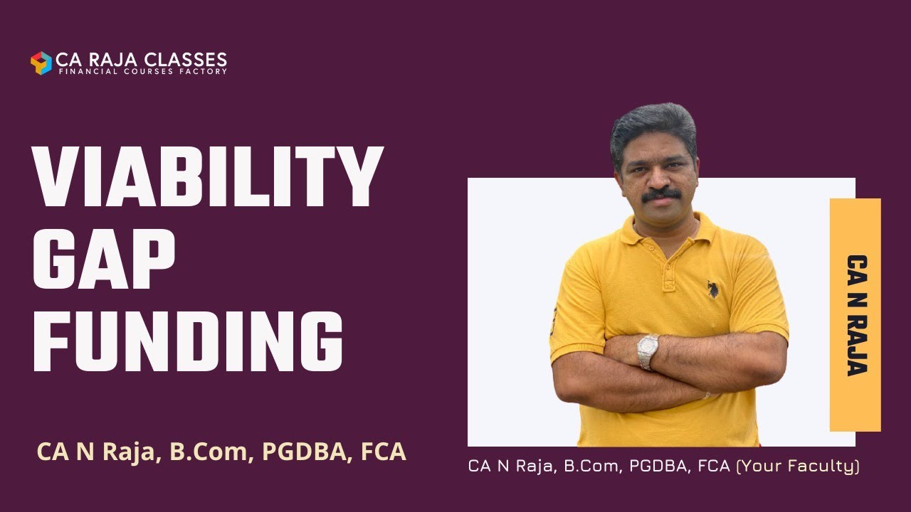 Viability Gap Funding | Banking Credit Analysis | www.carajaclasses.com