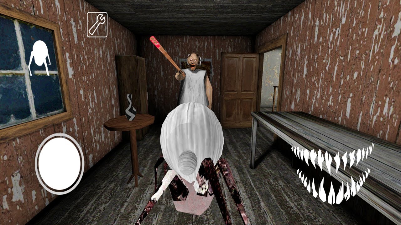 Playing as Spider Angelene in Granny's Old House