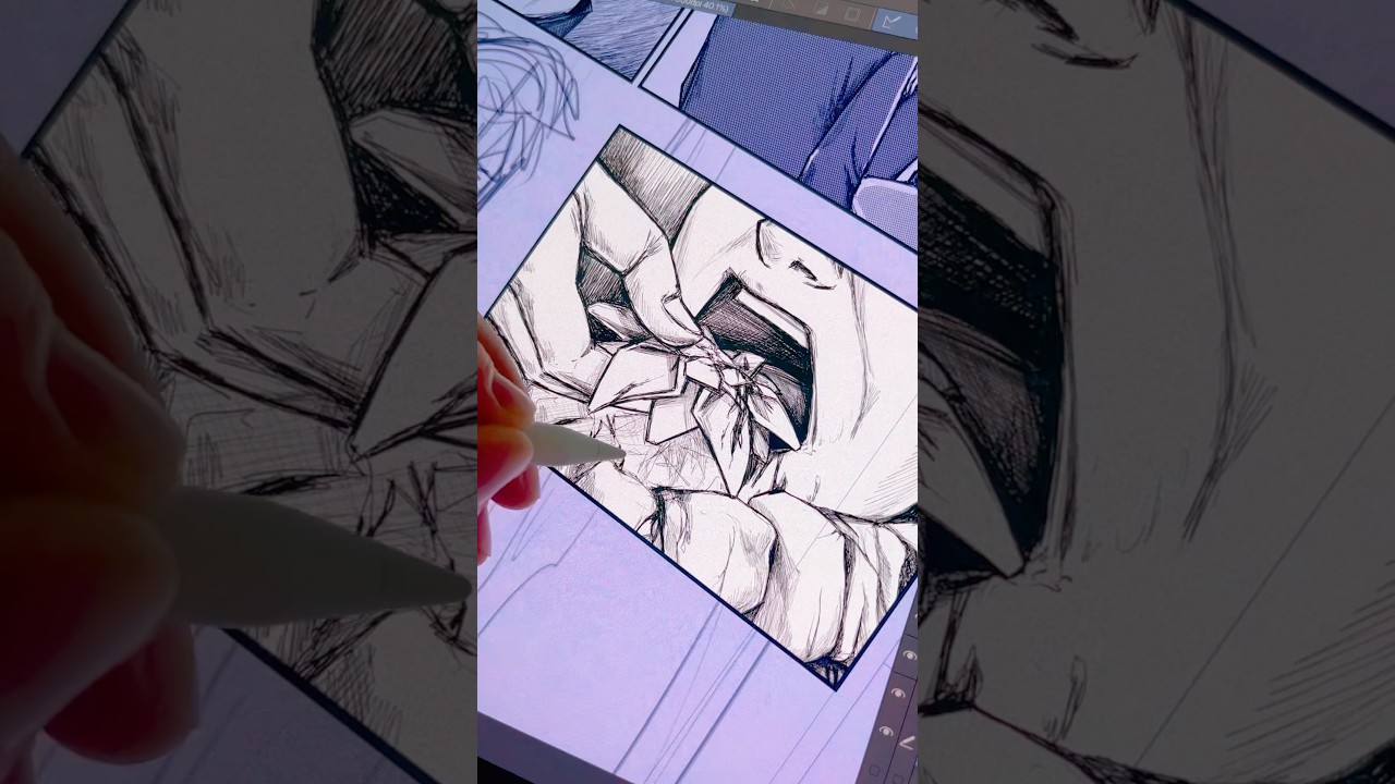 Some more panels! #art #comiccreator #makingmanga #manga #drawing #indiemanga #comic #mangaartist