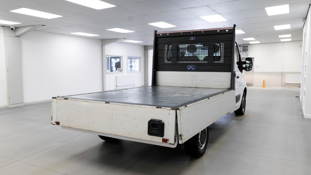 Vauxhall Movano 3500 2.3 CDTI Dropside 130 BHP L2 Medium Wheelbase Polar White - FG68 YHU - VanStar