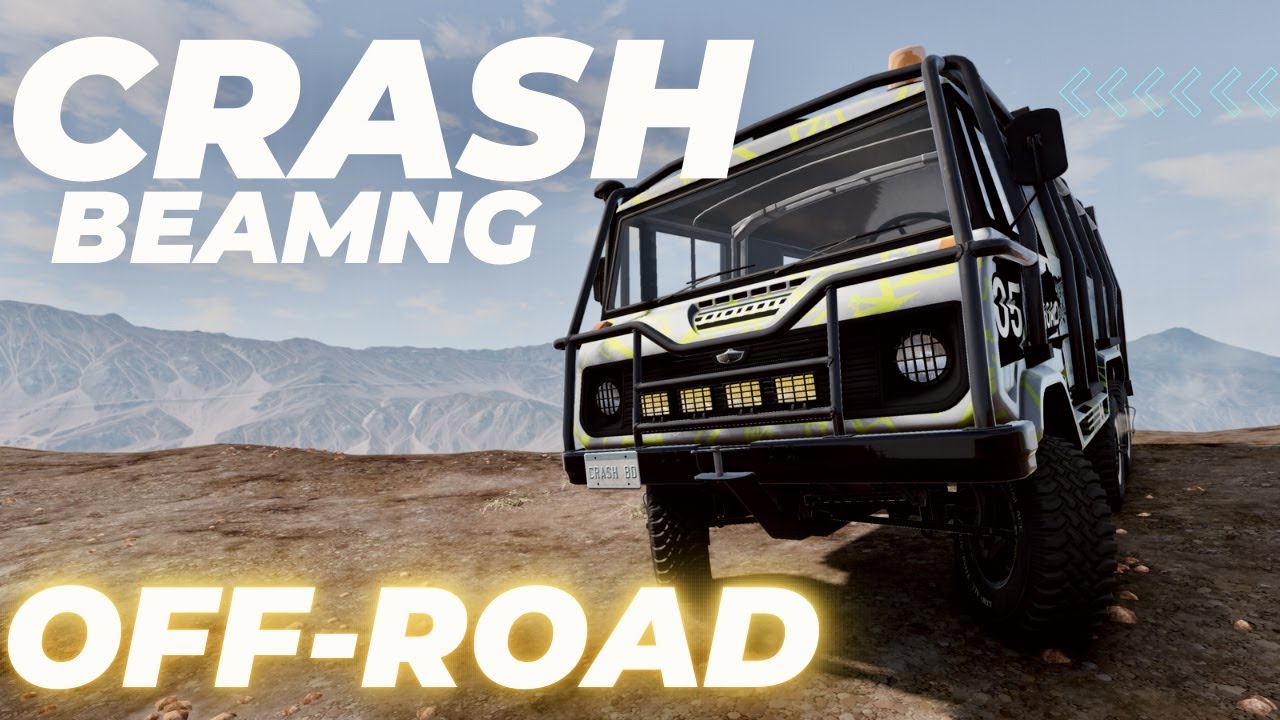 Epic Off-Road Mountain Crash Tests in BeamNG.drive!