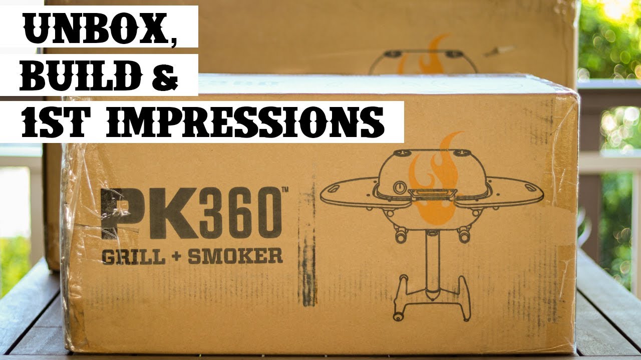 PK Grills PK360 Unbox, Build & First Impressions