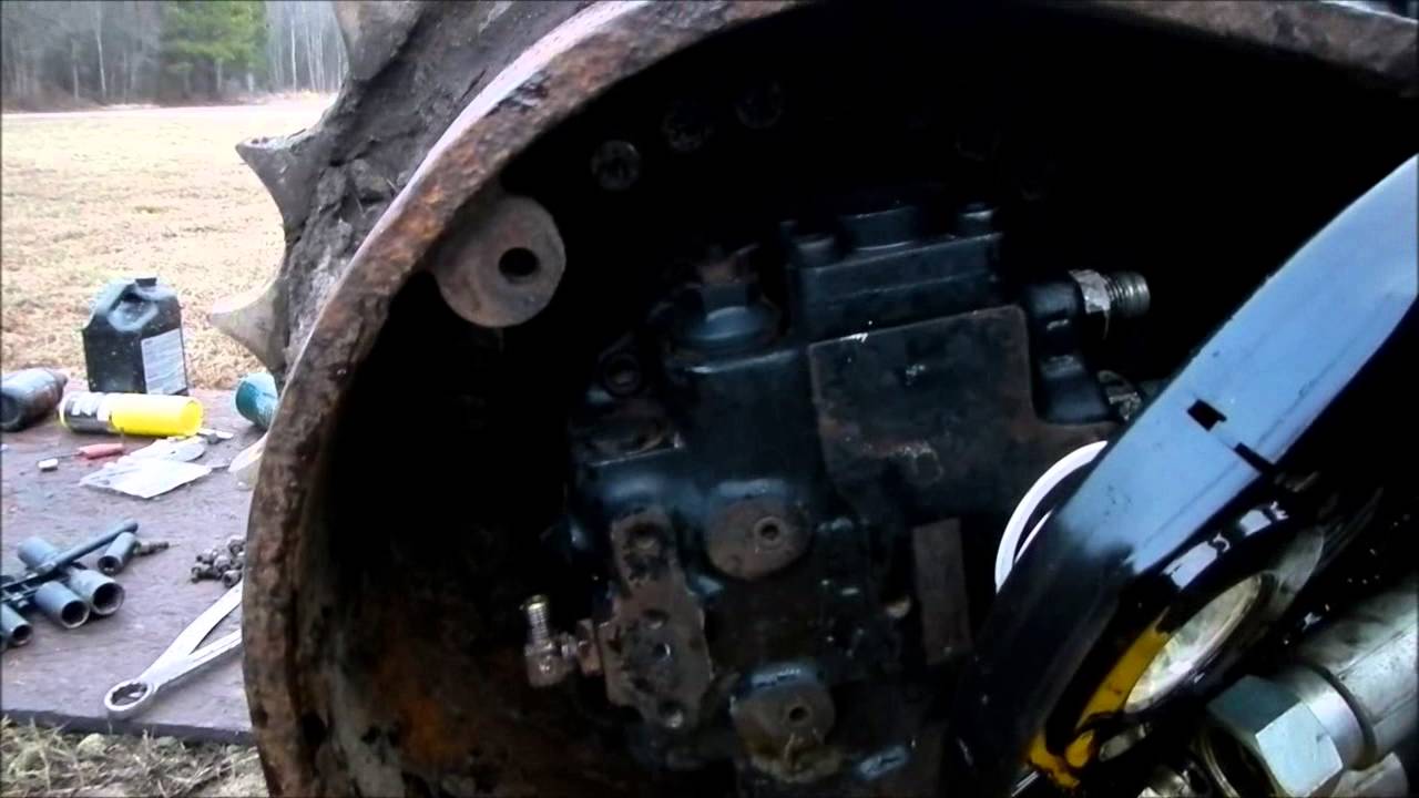 Pulling The Drive Motor Out