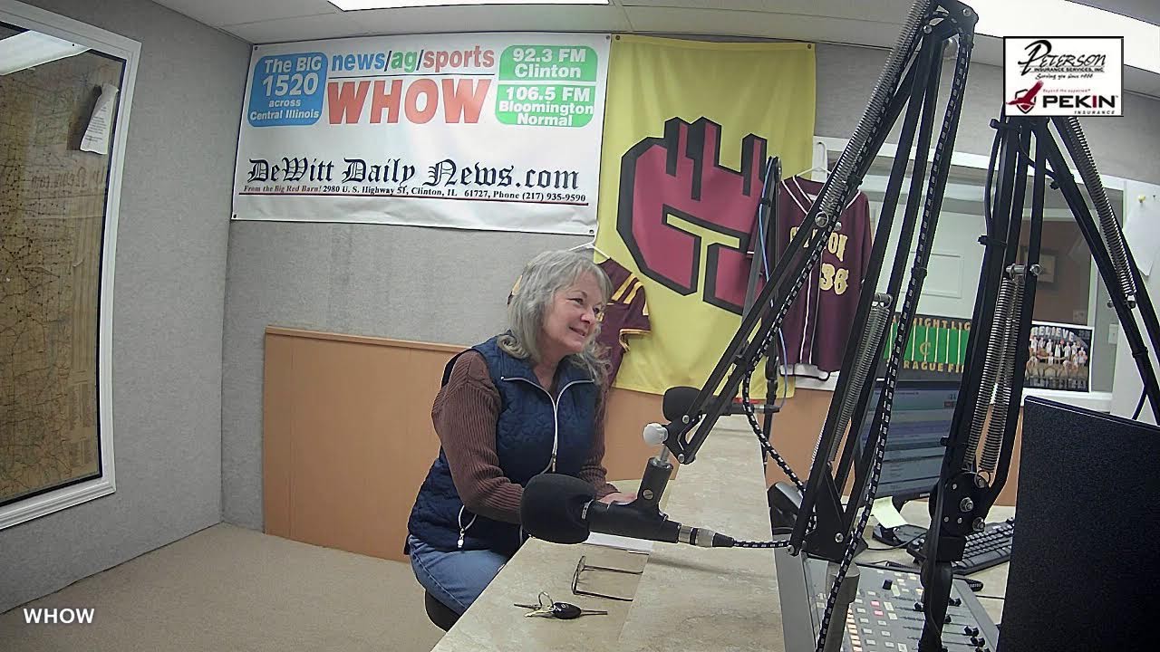 WHOW Morning Show Interview with DeWitt Co Museum Director Joey Long