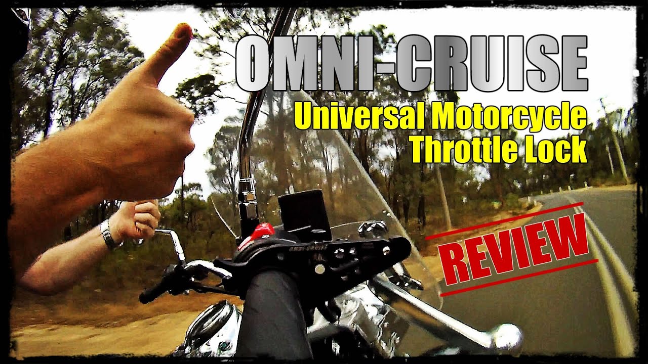 Omni-Cruise Universal Motorcycle Throttle Lock