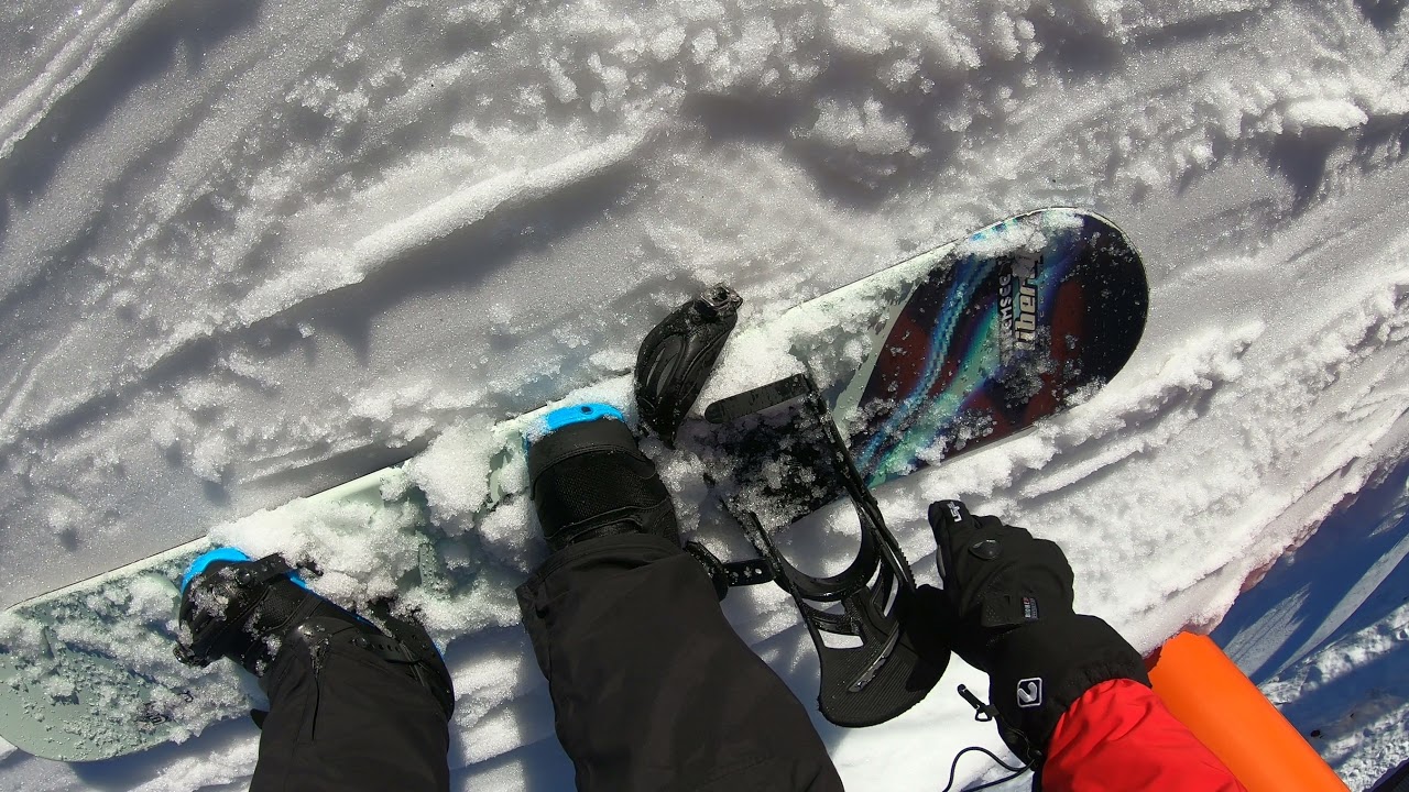 Sunny Snowboard Day - Ride in Flachau Spacejet 1