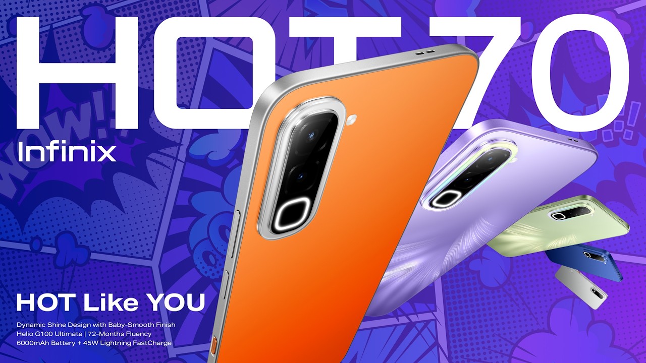 Infinix | HOT 70 | Product Video #HOTLikeYOU