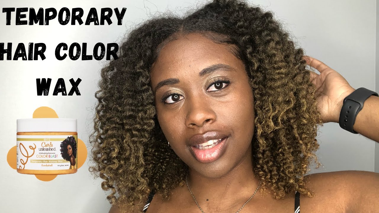 Учебное пособие по использованию воска для волос ORS ColorBlast | Временная краска для волос... П...