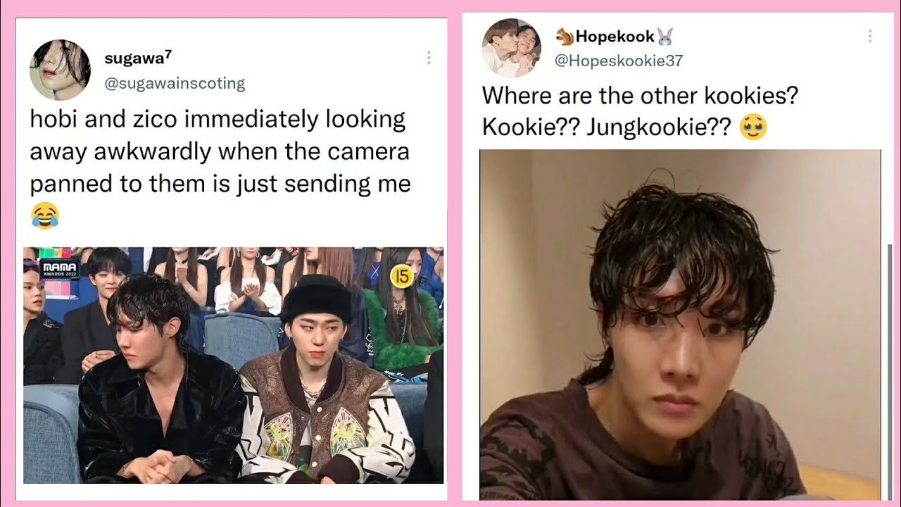 BTS tweets bc Jhope slays
