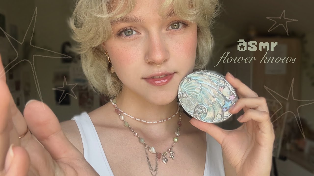 ꒰ 𝐴𝐶𝑀𝑃 ꒱ ~ расслабляющий обзор косметики от @flowerknows 🐚 // триггеры // шепот ࿐