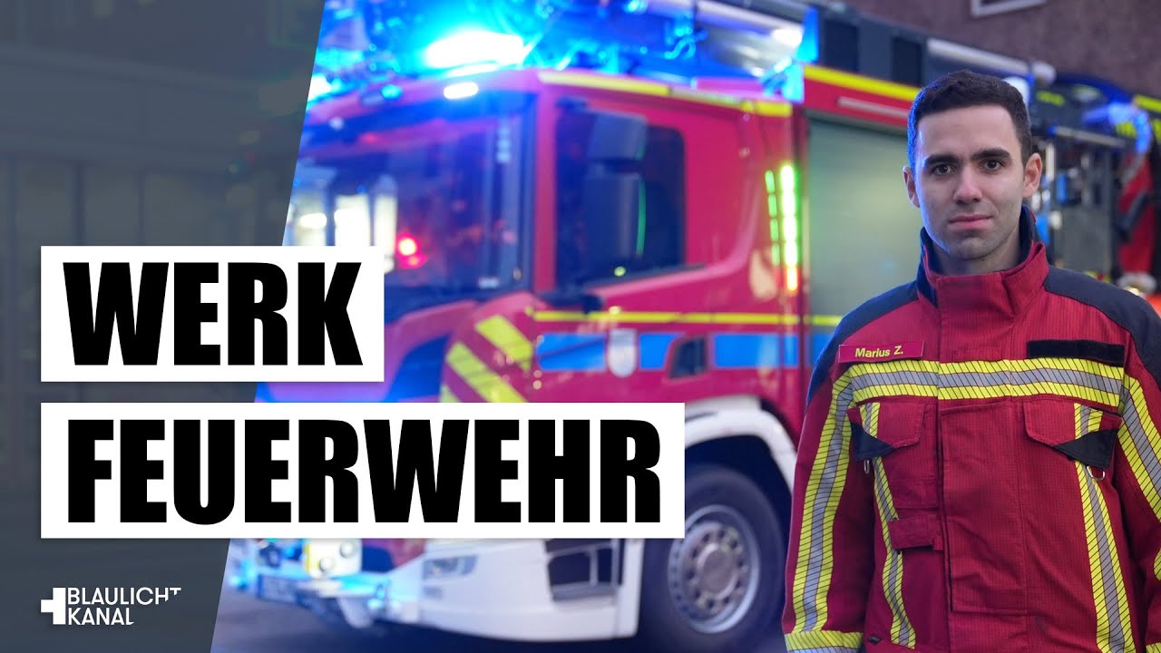 Ein Tag als Werkfeuerwehrmann - Ausbildung im Chempark!