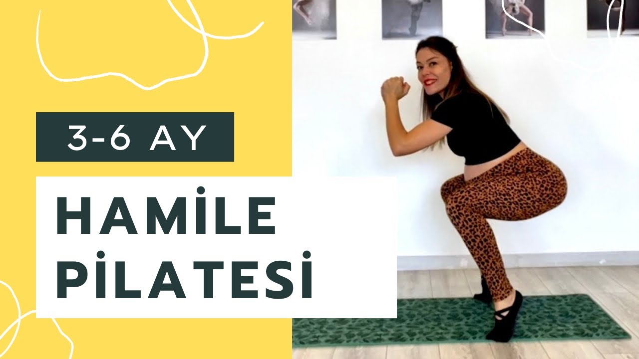 Hamile Pilatesi - 2.Trimester (3-6 Ay) II Pregnancy Pilates (1 kg dumbell ile)