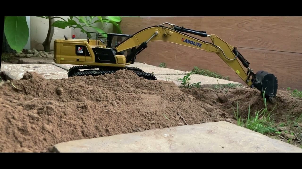 Realistic RC Hydraulic Excavator - Kabolite 336GC