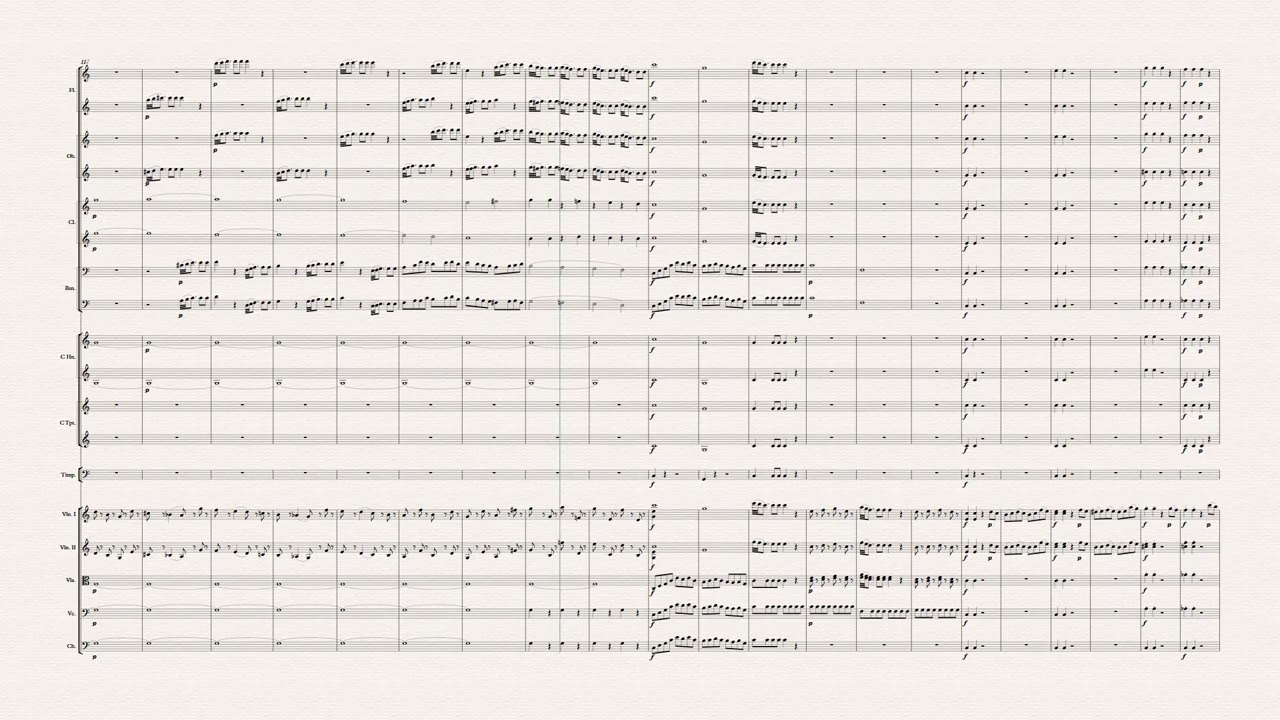Mozart :  Der Schauspieldirektor Overture K.486   (NOTE PERFORMER 4 & Sibelius8 )