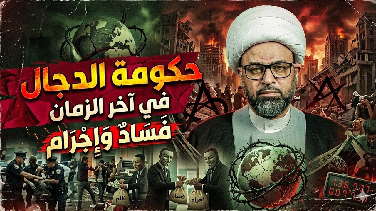 حكومة الدجال ومشروع وخطة نشر الفساد في الأرض - الشيخ ياسين الجمري - مجلس الدعيسي