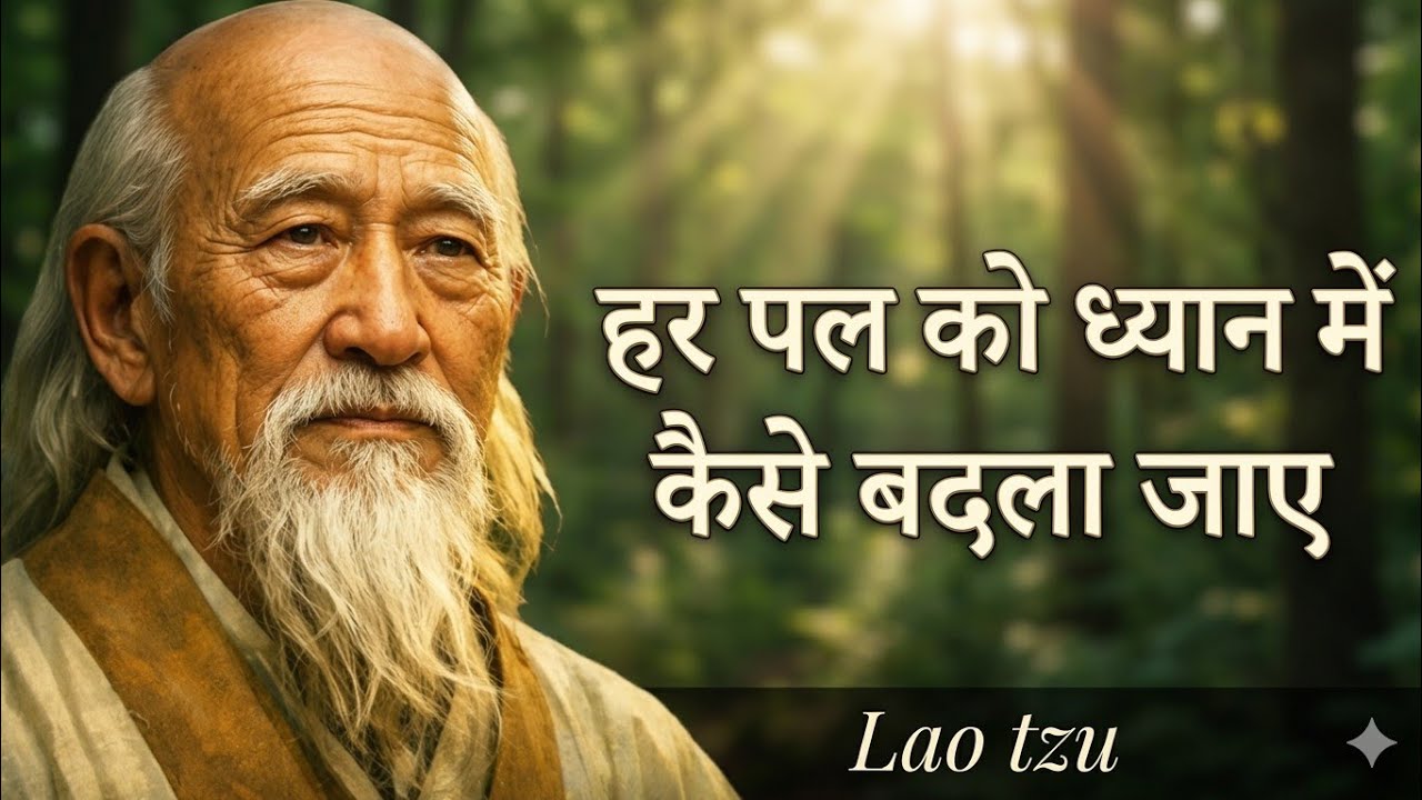 Lao Tzu Powerful Story | हर काम को ध्यान कैसे बनाएं